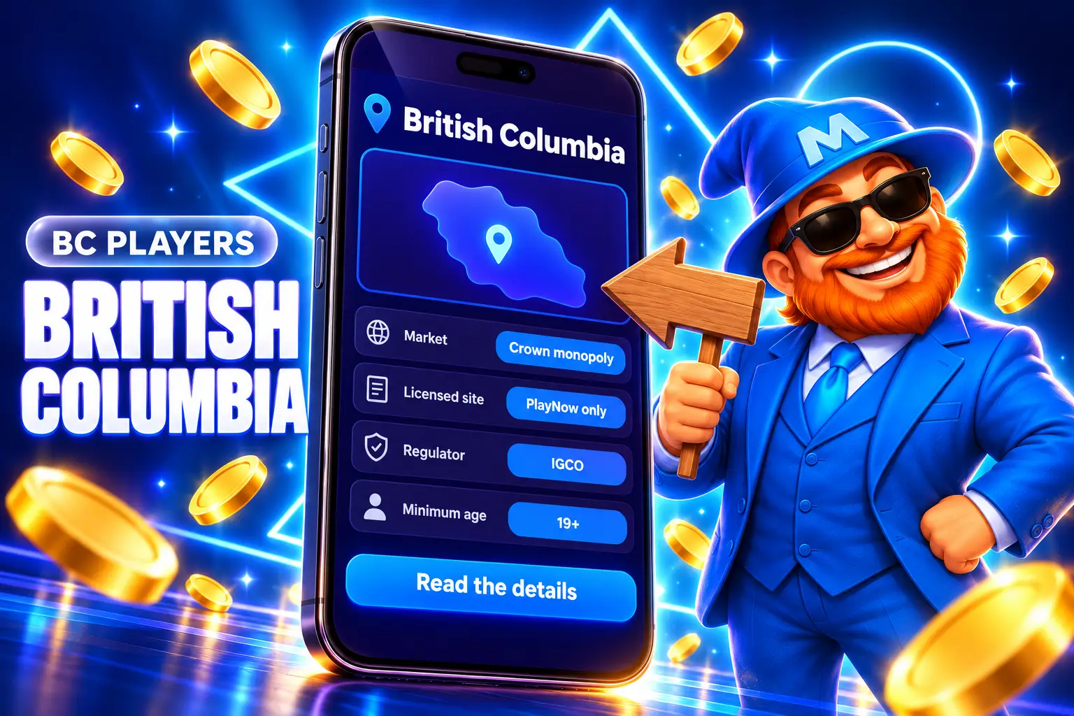 British Columbia regulatory status for Canadian online casino players