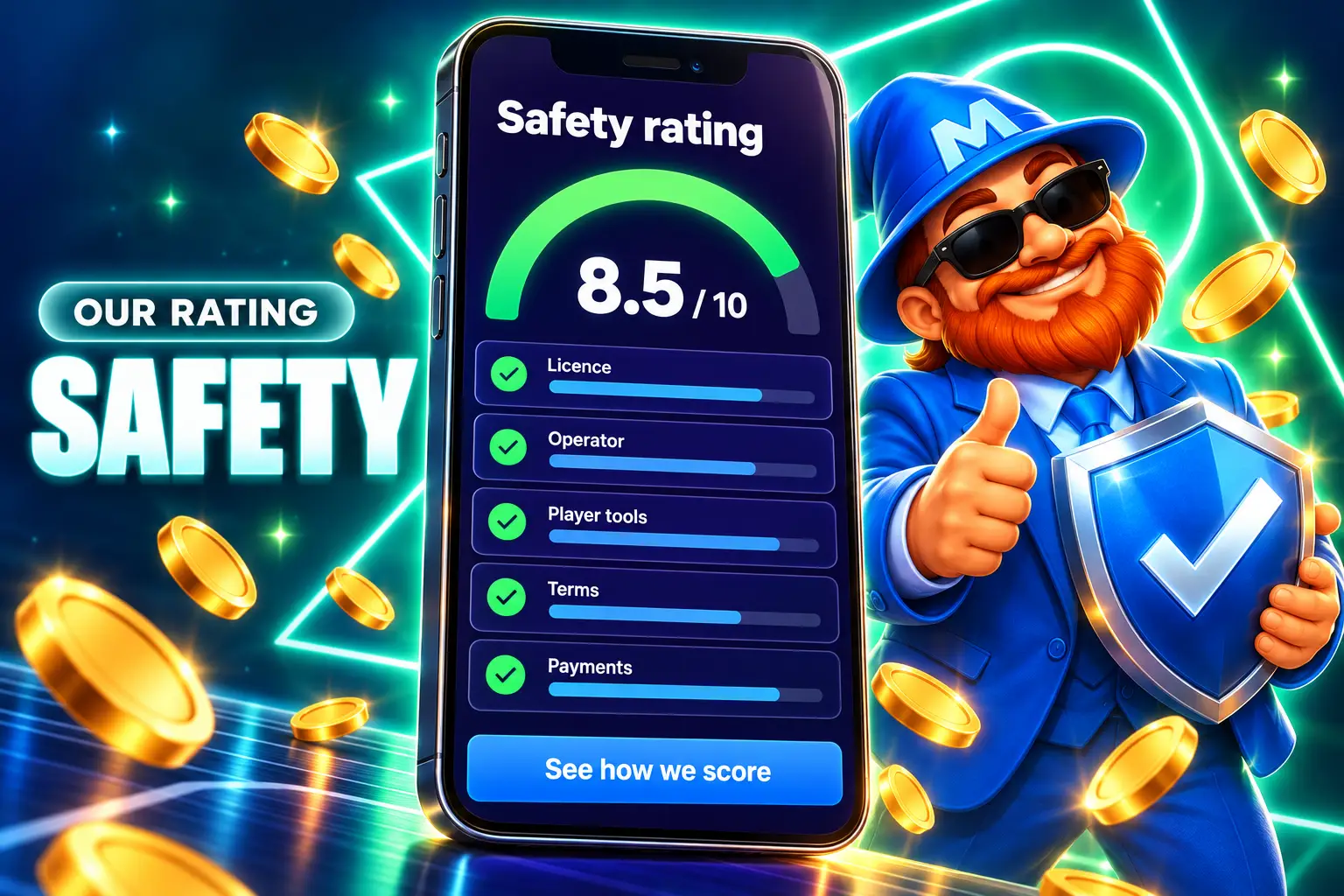 Casino safety rating methodology for Canadian players